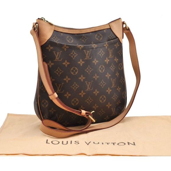 Auth Louis Vuitton Monogram Odeon PM Shoulder Cross Body Bag M530 LV 5020B - Picture 1 of 11